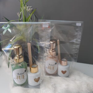 Glazen handsoftdispenser 150ml+ geurparfum