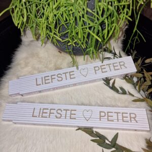 Plooimeter "Liefste peter"