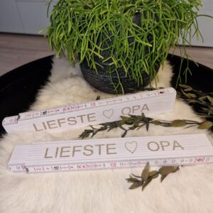 Plooimeter "Liefste opa"