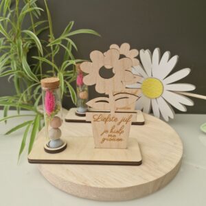 Staander bloem met buisje blossombs