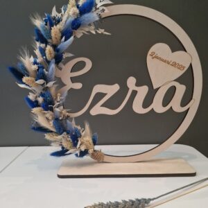 Hoepel 25 cm met "NAAM"