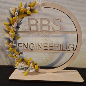Hoepel 34 cm met Bedrijfsnaam