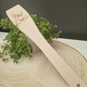 Houten spatel "Chef OMA"